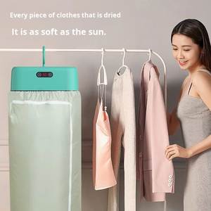 Sèche-linge électrique pliable et portable <span class=keywords><strong>pour</strong></span> bébé, maison, dortoir, voyage, <span class=keywords><strong>appareil</strong></span> de séchage de vêtements compact <span class=keywords><strong>pour</strong></span> l'intérieur - Product Image 2