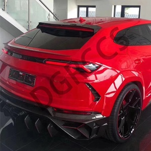 เหมาะสำหรับรถยนต์ Urus SUV คาร์บอนไฟเบอร์คุณภาพสูง ปีกหลังส่วนบน ปีกกลาง สปอยเลอร์ท้าย รุ่นปี 2018-2021 - Product Image 6