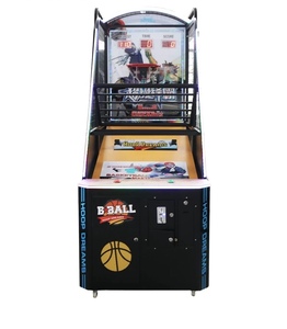 Sikke işletilen basketbol makinesi eğlence makinesi Arcade spor oyun merkezi için Metal oyun makinesi - Product Image 2