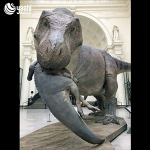 Grand modèle de dinosaure <span class=keywords><strong>carnivore</strong></span>-Statue de T-Rex pour l'exposition de parc à thème-Exposition de Jurassic Park - Product Image 5