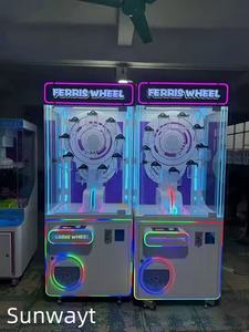 Nouvelle machine de jeu Arcade Crane Dolls Catcher Toy Ferris Wheel with Coin Acceptor Gift Machine - Product Image 6