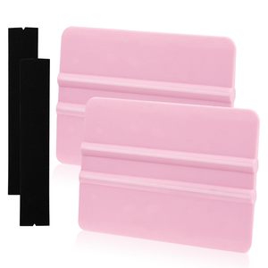Tùy chỉnh cảm thấy tip cửa sổ Tint xe gói scraper màu hồng 4 inch cảm thấy cạnh thẻ giống cây chổi - Product Image 3