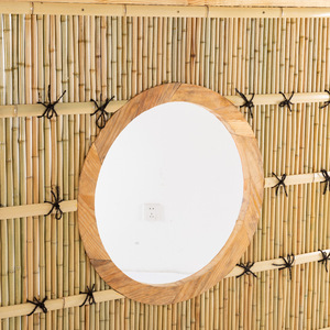 Clôture en <span class=keywords><strong>bambou</strong></span> naturel faite à la main, design traditionnel ajouré, surface lisse, forme rectangulaire, hauteur 180 cm, pour <span class=keywords><strong>balcon</strong></span> de restaurant - Product Image 4