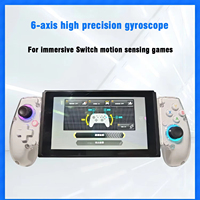 Control Inalámbrico Bluetooth Compatible con Nintendo Switch, Switch 2, PC, Android, iOS, Recargable, RGB, Gamepad