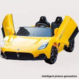 Coche de Juguete Maserati Corse20 Original de Dos Plazas para Niños, de Plástico ABS con Motor de 550 y Control Remoto - Product Image 5