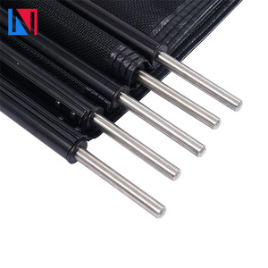 Valla de piscina de 12x4 pies con <span class=keywords><strong>kit</strong></span> de sección y barrera de malla extraíble para exteriores - Product Image 6