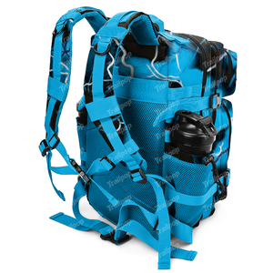 Trailpop Climbing Hiking Hunting Trekking Camping <strong>Camo</strong> Bag Waterproof Nylon <strong>Rucksack</strong> 45L Gym Molle Tactical Backpacks for Men - Product Image 4
