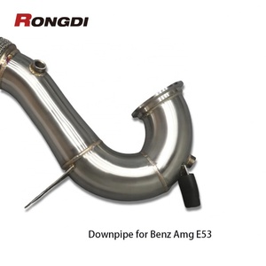 ท่อไอเสียตรงสำหรับ Mercedes Benz AMG E53 GLE53 GT53 2020+ วัสดุสแตนเลส 304 ท่ออัพเกรด - Product Image 4