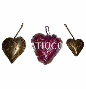 Boule de Zari indienne X-Mas suspendu dernier et élégant argent X-Mas suspendu Smart X-Mas suspendu décoration arbre de Noël meilleure vente - Product Image 5