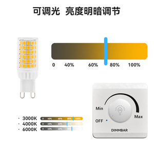 G9 Led <b>Bulb</b> 5W Dimmable Flicker Free Ultra Bright Light Source For Indoor Lighting - Product Image 4