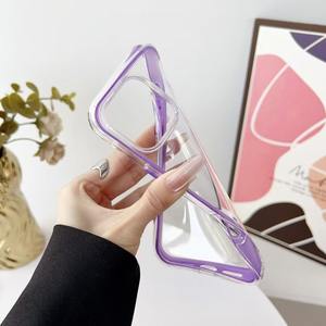 Étui <span class=keywords><strong>de</strong></span> téléphone portable simple avec airbag coloré BAILI Factory pour Iphone 7/X/13 Pro Max, transparent, <span class=keywords><strong>souple</strong></span>, en TPU, protection <span class=keywords><strong>de</strong></span> l'écran - Product Image 5