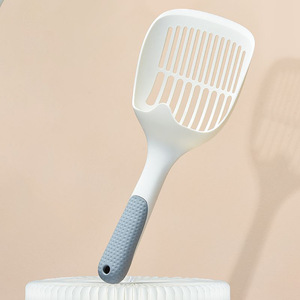 Pelle à litière pour chat en plastique blanc de grande taille, écologique - Product Image 2