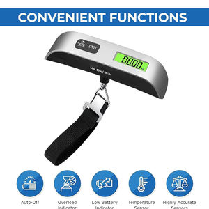 Balance numérique électronique portable de 50 kg pour bagages, valises et voyages - Product Image 3