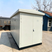 ZHUOLI – Nouvelle Boîte de Substation Préfabriquée en Acier Embossé pour Extérieur, Conception à Haute Sécurité avec Cloisonnement, Étanchéité IP54, 2500 kVA, ISO/CE