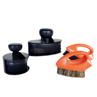 Master Brush Fabricant Auto Detailing Brushes Forme de timbre Résistance chimique Pinceau applicateur de brillance des pneus Échantillons gratuits