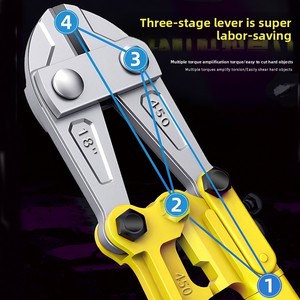 औद्योगिक ग्रेड स्टील बार कतरन, स्टील बार तोड़ने के लिए विशेष पट्टियां, मैनुअल वायर कटर - Product Image 2