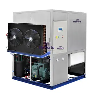 Hefforts düşük failture oranı Plc sistem tasarımı 1-20tons endüstriyel buz küpü makinesi makinesi