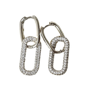 Orecchini pendenti rotondi alla moda con nappe per donna, accessori per l'orecchio semplici da indossare tutti i giorni - Product Image 5