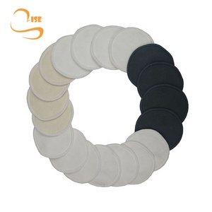 Offre Spéciale 8cm rond en <span class=keywords><strong>fibre</strong></span> <span class=keywords><strong>de</strong></span> <span class=keywords><strong>bambou</strong></span> coloré velours tampons démaquillants - Product Image 3