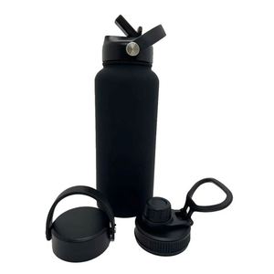 Custom Drinkware Termos De Agua Gym 1000ml 650ml Stainless Steel Insulated Vacuum <b>Flask</b> Reusable Drink Water <b>Bottles</b> with Straw - Product Image 1