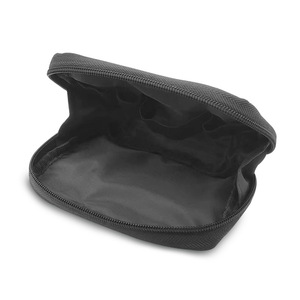 Portable <b>Makeup</b> Bag Black Compact Storage <b>Case</b> For Travel And Outdoor Use - Product Image 2