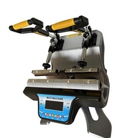 Presse à chaud double station LCD semi-automatique pour sublimation, machine à tasses mécanique, état neuf