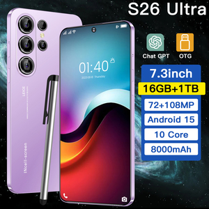 Versión Global del Smartphone S26 Ultra 5G, Pantalla de 7.3 Pulgadas, 16GB+1TB, Cámara de 108MP, Batería de 8000mAh - Product Image 2