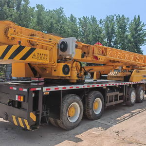 Grue mobile hydraulique d'occasion QY35K5 de 35 tonnes avec flèche télescopique de 39,6 m, équipement de levage lourd pour machines de construction - Product Image 6
