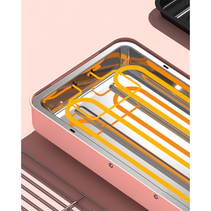 Plancha Eléctrica <span class=keywords><strong>Extra</strong></span> Grande de 1800W con Diseño de Doble Tubo en U, Plancha Eléctrica Antiadherente con Doble Tubo en U - Product Image 5