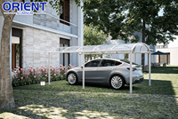 Nouveauté : abris de voiture modernes, robustes et imperméables, 3m x 5m, pour le stationnement des voitures