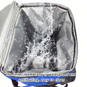 Bolsa Refrigerante Multifuncional Impermeable de 600d con Aislamiento de Papel de Aluminio, con Ruedas, 20L, para Viajes al Aire Libre - Product Image 4