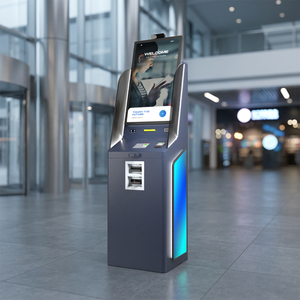 Terminal de Autoservicio con Panel PC Todo en Uno Moderno de 21.5 Pulgadas, Kiosco Interior con Código QR, NFC, Pantalla Táctil Capacitiva, Función SDK, Pagos - Product Image 3