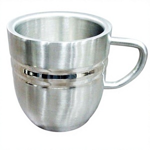 Stainless Steel Double Wall Vacuum <b>Insulated</b> Tumbler <b>Mug</b> for Travel Minimalist Design 12-24 Hour Thermal Retention - Product Image 1