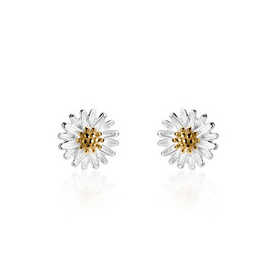Orecchini a Perno con Margherite e Girasoli per Donne, Eleganti Orecchini Floreali alla Moda, Accessori Regalo per Uso Quotidiano - Product Image 6