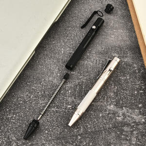 ปากกาลูกลื่นโลหะแบบพกพาสุดสร้างสรรค์สำหรับการป้องกันตัวเองและทำลายหน้าต่างด้ามเหล็กทังสเตน - Product Image 5