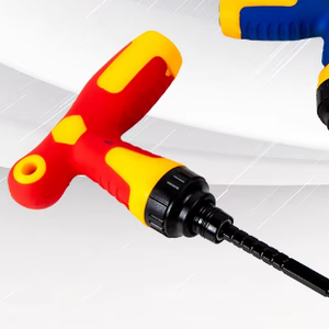 Multi Functional Ratchet Screwdriver Phillips Bit Magnetic Anti Slip Handle Diy <b>Tool</b> <b>Set</b> - Product Image 2