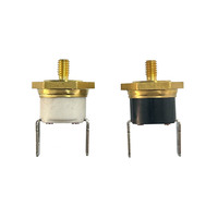 Auto-réinitialisation 10A/16A/250V protecteur thermique interrupteur de température Thermostat M6/M5/M4 KSD301 filetage manuel pièces d'appareils ménagers