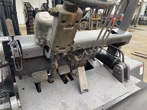 Chariot élévateur diesel d'occasion TCM FD100 10 tonnes avec moteur haute puissance, longueur de fourche 1m, 4 roues motrices, mât à trois sections, provenant du Japon, à vendre - Product Image 6