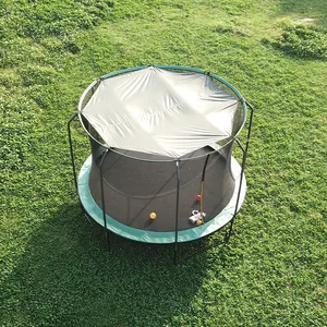 Zoshine Recreational Outdoor Trampoline Sales Kids Jumping Trampoline Bed With Trampoline Tent And U Shape Ladder