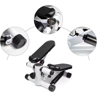 Stepper multifonctionnel pour gymnastique à domicile Mini Twist Stepper Fitness Aerobic Stepper Nordic Walking Machine avec bandes de résistance