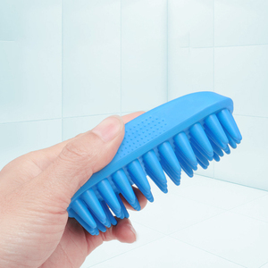 Brosse de Douche Populaire pour Animaux de Compagnie en TPE, Brosse de Massage Douce pour Chiens, Brosse de Nettoyage des Poils Flottants, Brosse de Beauté - Product Image 6
