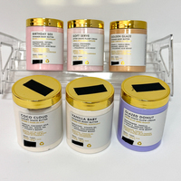 Exfoliante Corporal de Coco de Marca Propia, Hidratante, Suavizante, Limpieza Profunda, Exfoliación Ligera de la Piel, Tonifica Perfectamente Antes del Afeitado