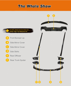 De fibra de carbono G22 coche Kit de cuerpo para <span class=keywords><strong>BMW</strong></span> G22 G23 <span class=keywords><strong>430i</strong></span> 440i M 2020- <span class=keywords><strong>2022</strong></span> - Product Image 6