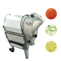 Cortadora Industrial Motorizada de Vegetales, Máquina para Rebanar Repollo, Rebanadora de Daikon, Cortadora en Espiral de Vegetales, Picadora 220/380V