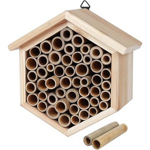 บ้านผึ้งทำจากไม้ธรรมชาติทำด้วยมือเตียงนอนสัตว์เลี้ยงกันน้ำทันสมัยสำหรับใช้กลางแจ้งมีลวดลายพิมพ์ลาย - Product Image 2