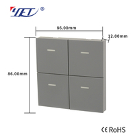 Nouvelle conception de télécommande RF pour portail, télécommande de porte de garage, télécommande 433 MHz pour barrière de portail