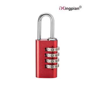 <span class=keywords><strong>Petit</strong></span> <span class=keywords><strong>cadenas</strong></span> en alliage d'aluminium à 4 chiffres pour <span class=keywords><strong>valise</strong></span> et boîte à outils, serrure à combinaison antirouille - Product Image 3