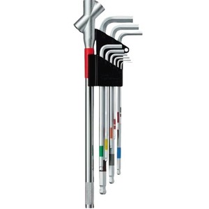 Jeu de clés à molette WISE avec barre d'extension SBL-1000, hexagonales, en acier à haute teneur en carbone, pour outils de réparation automobile, fabrication japonaise - Product Image 1