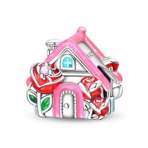 Breloques en forme de cœur en argent et zircon pour Pandoraer, pour enfants, femmes, hommes, à porter tous les jours - Product Image 6