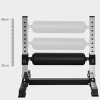 Support de Squat Bulgare pour Entraînement à une Jambe, Appareil de Squat à Jambes Écartées, Équipement d'Entraînement à Domicile pour l'Équilibre des Jambes et les Étirements